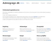 Tablet Screenshot of admogregn.dk